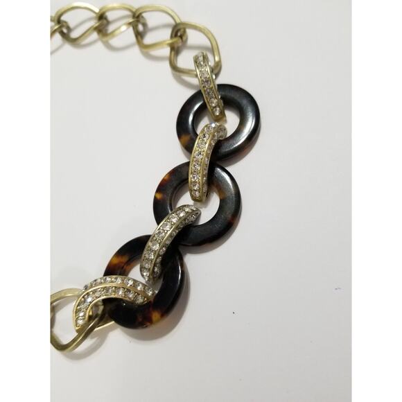 Danielle Sevens goldtone necklace 34" long with a 4" ext. n291* - Picture 3 of 7